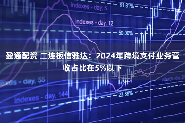 盈通配资 二连板信雅达：2024年跨境支付业务营收占比在5%以下