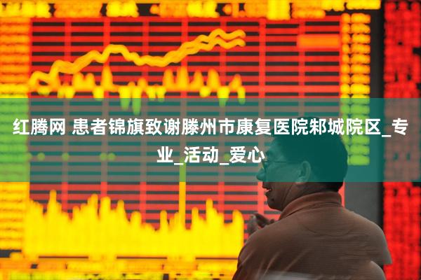 红腾网 患者锦旗致谢滕州市康复医院邾城院区_专业_活动_爱心